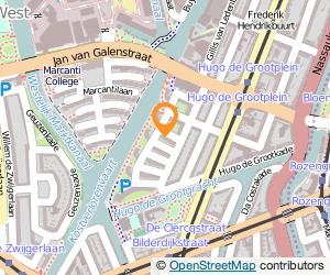 Bekijk kaart van Emeraude Producties in Amsterdam