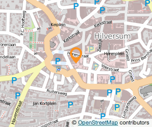 Bekijk kaart van Kinki Kappers in Hilversum