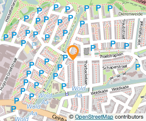 Bekijk kaart van Partycas Zoetwaren  in Meppel