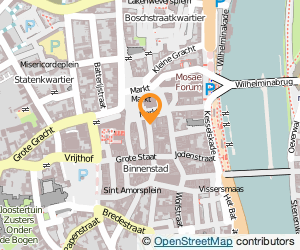 Bekijk kaart van Jos van Hugten Mannenmode in Maastricht