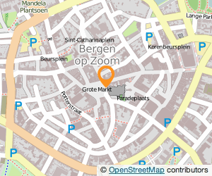 Bekijk kaart van Café De Stadhouder  in Bergen op Zoom