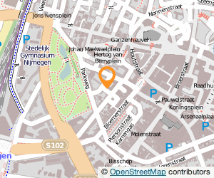 Bekijk kaart van Stichting Centrum Doddendaal  in Nijmegen
