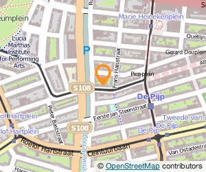 Bekijk kaart van Cafe Restaurant Braque in Amsterdam