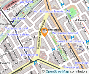 Bekijk kaart van Dierenartsenpraktijk Laakkwartier in Den Haag