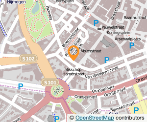 Bekijk kaart van KVG Horeca Exploitatie B.V.  in Nijmegen