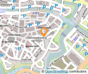 Bekijk kaart van Goudsmederij Coco  in Zwolle