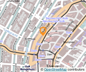 Bekijk kaart van Hotel Tamara  in Amsterdam