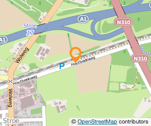 Bekijk kaart van Boomkwekerij en loonbedrijf van Garderen in Stroe