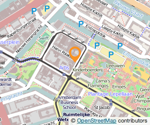 Bekijk kaart van Snackbar Sabrine  in Amsterdam
