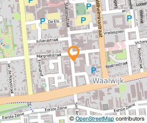 Bekijk kaart van De Goudennaald Kledingreparatie in Waalwijk