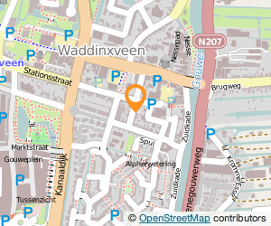 Bekijk kaart van Timmer- en onderhoudsbedrijf P. de Borst in Waddinxveen