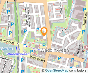 Bekijk kaart van Centrum Souburgh  in Waddinxveen