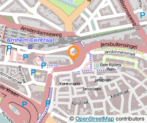 Bekijk kaart van Rabobank in Arnhem