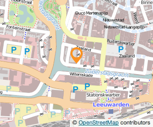 Bekijk kaart van Noppe & van der Zwaag Gerechtsdeurwaarders in Leeuwarden