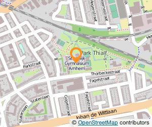 Bekijk kaart van Stedelijk Gymnasium in Arnhem