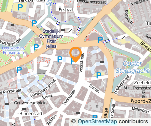 Bekijk kaart van Tandprothetische Praktijk N.J. Brink in Leeuwarden