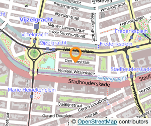 Bekijk kaart van S.A.M.M. Media International B.V. in Amsterdam