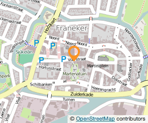 Bekijk kaart van Museum Martena in Franeker