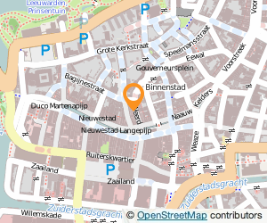 Bekijk kaart van Spiezz Restaurant  in Leeuwarden