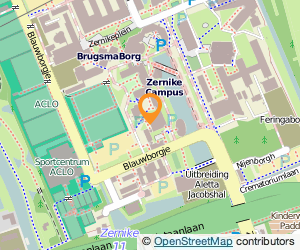 Bekijk kaart van Bibliotheek Rijksuniversiteit in Groningen