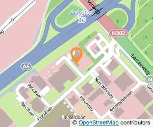 Bekijk kaart van mijndomein.nl B.V. in Lelystad