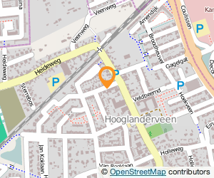Bekijk kaart van Pedicurepraktijk Sabina  in Hooglanderveen