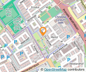 Bekijk kaart van Delft Bed & Breakfast Berendsen in Delft