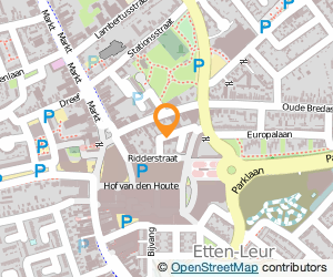 Bekijk kaart van Sport en Fitnesscentrum j/t in Etten-Leur