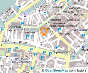 Bekijk kaart van LOOF boomverzorging  in Dordrecht