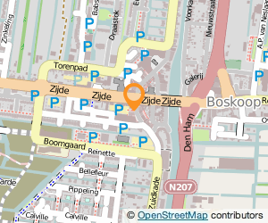 Bekijk kaart van Van der Hoeven Natuurmarkt  in Boskoop