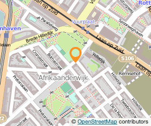 Bekijk kaart van Coffeeshop Afrikaanderplein in Rotterdam