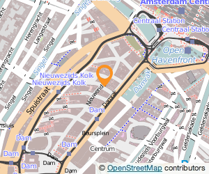 Bekijk kaart van Touristland  in Amsterdam