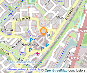 Bekijk kaart van Boekhandel van Delft in Nieuwerkerk aan den Ijssel