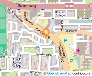 Bekijk kaart van R. van der Vlugt Transport & Logistiek in Haarlem