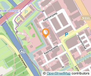 Bekijk kaart van Vega Projects B.V.  in Amsterdam Zuidoost