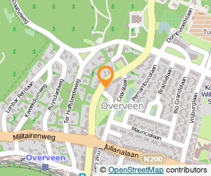 Bekijk kaart van Dik Ramkema  in Overveen