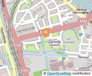 Bekijk kaart van Stg. Openb. Voortgezet Onderw. Zaanstad in Zaandam
