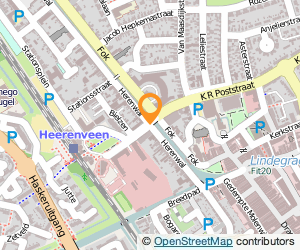 Bekijk kaart van Bouwbedrijf Douwe Lenes  in Heerenveen