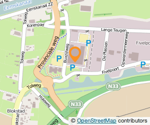 Bekijk kaart van Werkplein Fivelingo  in Appingedam