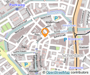 Bekijk kaart van KOM B.V.  in Schiedam