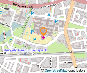 Bekijk kaart van Praktijk voor Medische Psychologie A.O.T. Dijkstra in Hengelo (Overijssel)