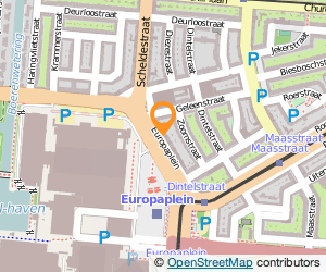 Bekijk kaart van Dierenkliniek & Trimsalon Europaplein in Amsterdam