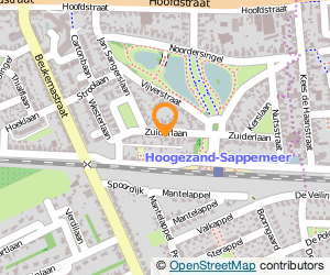 Bekijk kaart van Autowasstraat Hoogebrug  in Hoogezand