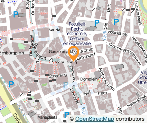 Bekijk kaart van Restaurant San Siro  in Utrecht