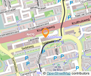 Bekijk kaart van J. Nieuwenhuis Verfhandel  in Delft