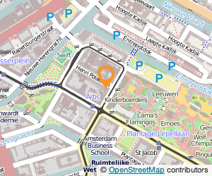 Bekijk kaart van Urhahn Urban Design B.V.  in Amsterdam