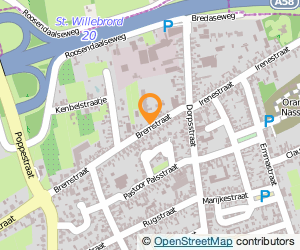 Bekijk kaart van Ad Jaspers Meubelen  in Sint Willebrord