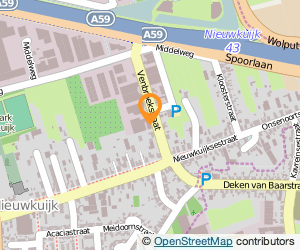 Bekijk kaart van Stemcentrum Mevrouw Stemband  in Nieuwkuijk