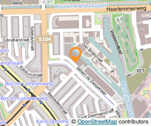 Bekijk kaart van L.G. Kramer  in Amsterdam
