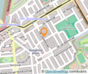 Bekijk kaart van AaYa Wasserij Stomerij  in Den Haag